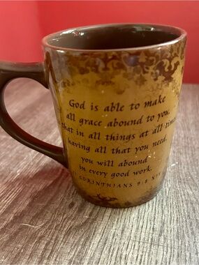 Inspirational Scripture Coffee Mug - DaySpring 80672 Year 2008